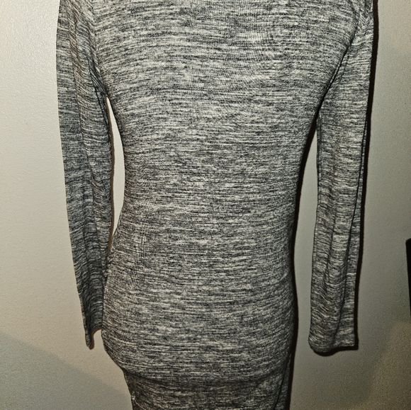 H & M Womans Maternity Long Sleeve Bodycon Dress Size S - Picture 4 of 10